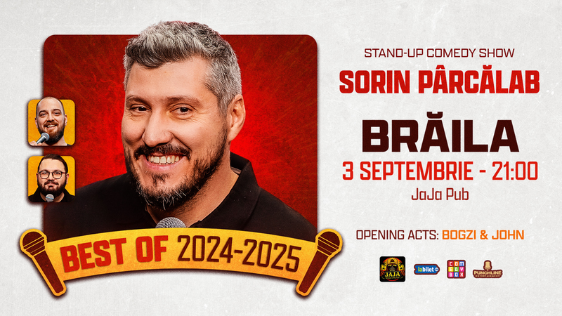 Brăila: Stand-up comedy - Best of Sorin Pârcălab
