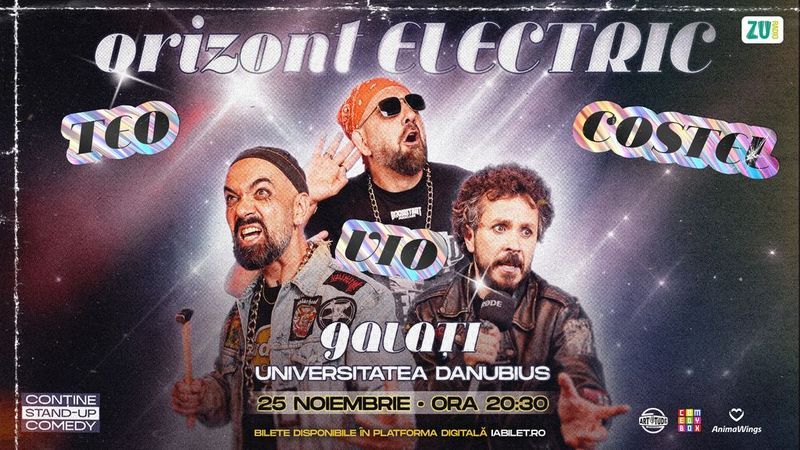 Galați: Teo, Vio și Costel - Orizont Electric | Stand Up Comedy Show 2