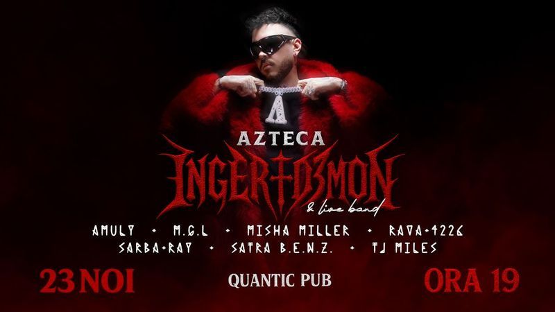 AZTECA - Lansare "iNGER & D3MON"
