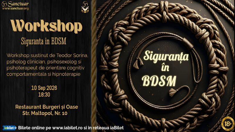 Workshop: Siguranța în BDSM
