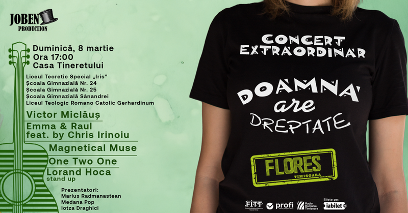 Timisoara: Doamna are dreptate - Concert Grupul Flores