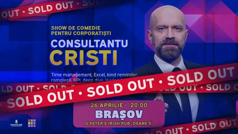 Brasov: Consultantu Cristi - Show De Comedie pentru Corporatiști