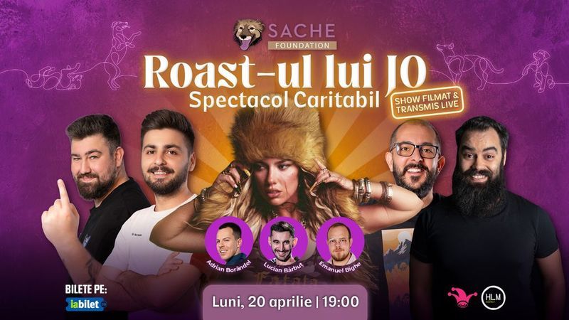 The Fool: Roast-ul lui Jo - Spectacol Caritabil