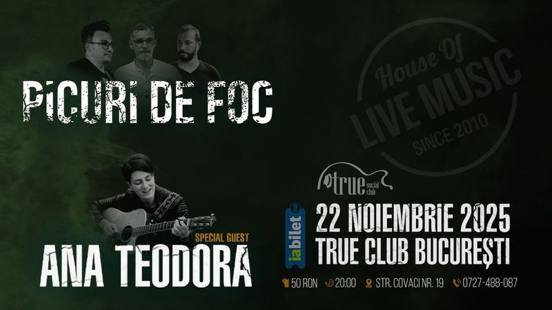 Concert PICURI DE FOC & Ana Teodora