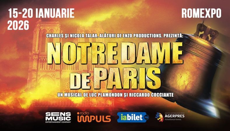 Notre-Dame de Paris - The Original Musical | 17 ianuarie ORA 20:00