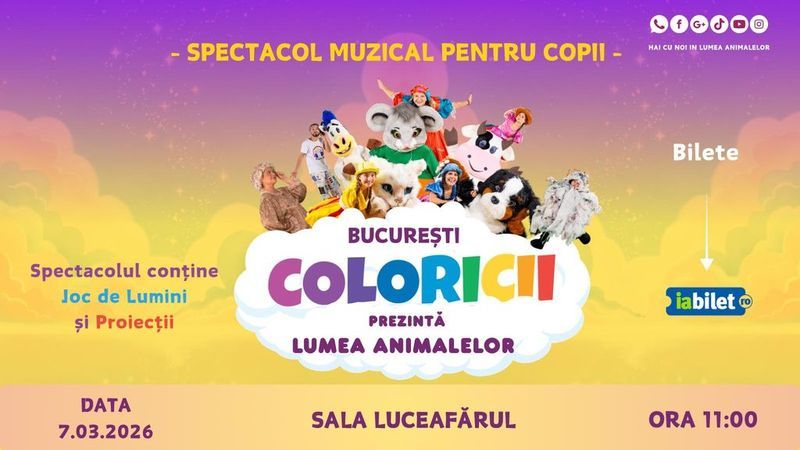 Coloricii și Lumea Animalelor