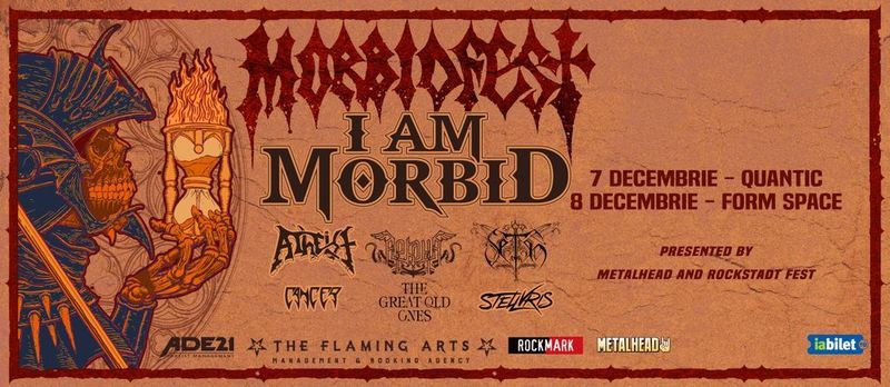 MorbidFest 2026 la Quantic - I am Morbid, Atheist, Arkona si altii