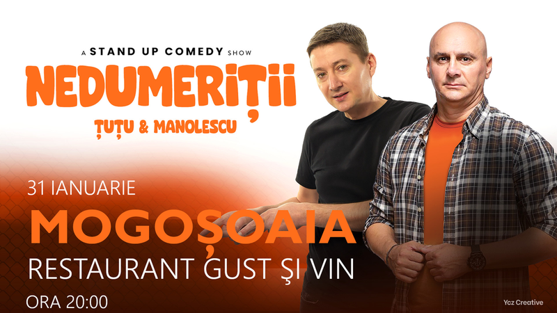 Mogosoaia: Stand-up Comedy - Dan Tutu si Cristi Manolescu