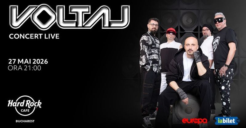 Concert Voltaj la Hard Rock Cafe