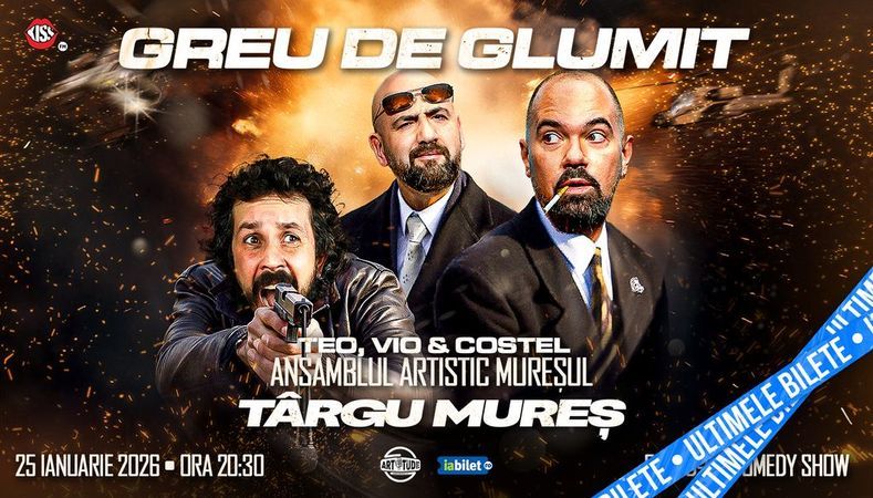 Targu Mures: Greu de glumit cu Teo, Vio și Costel | Stand Up Comedy Show - SHOW 2