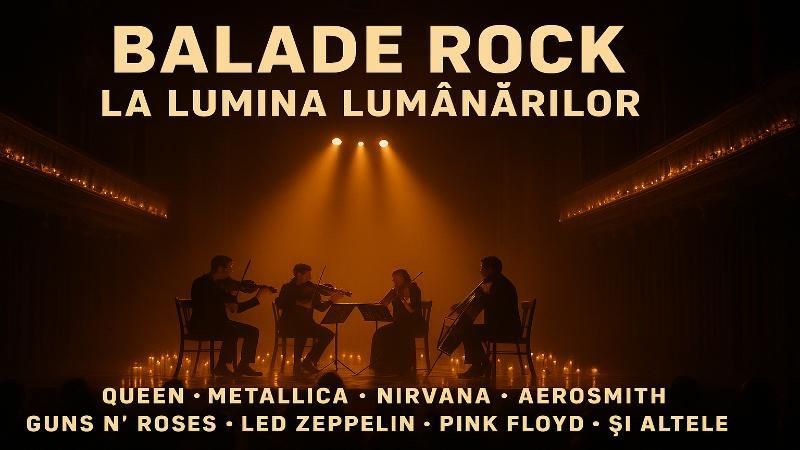 Oradea: Balada Rock la Lumina Lumânărilor