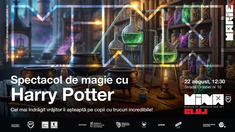 Spectacol de magie cu Harry Potter