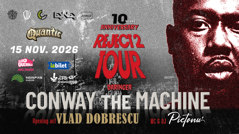 Conway the Machine - 10 years reject 2 tour
