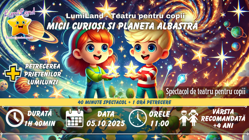 Micii Curiosi si Planeta Albastra