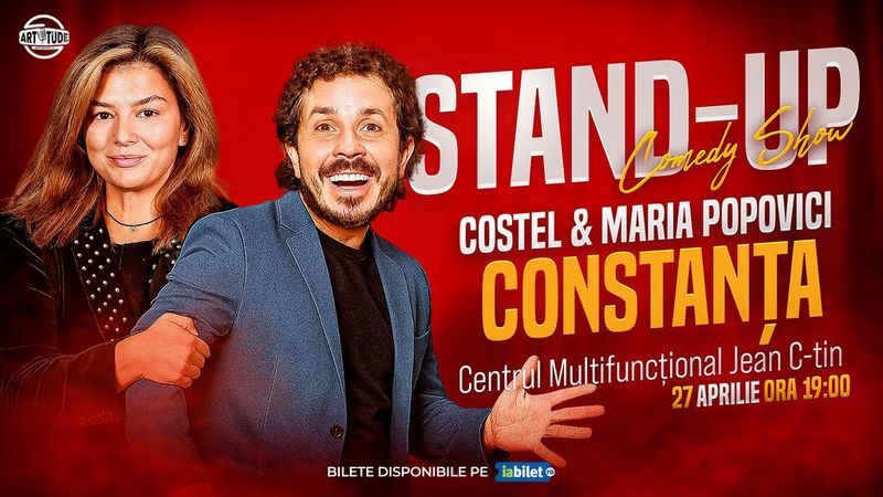 Constanța: Costel și Maria Popovici - Stand Up Comedy Show