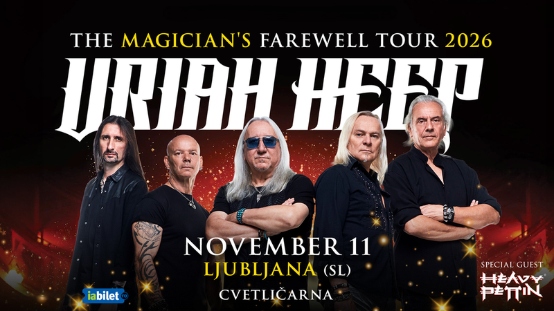 Ljubljana: Uriah Heep
