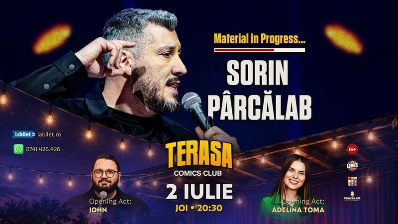 Sorin Pârcălab - Work in Progress pe Terasa ComicsClub!