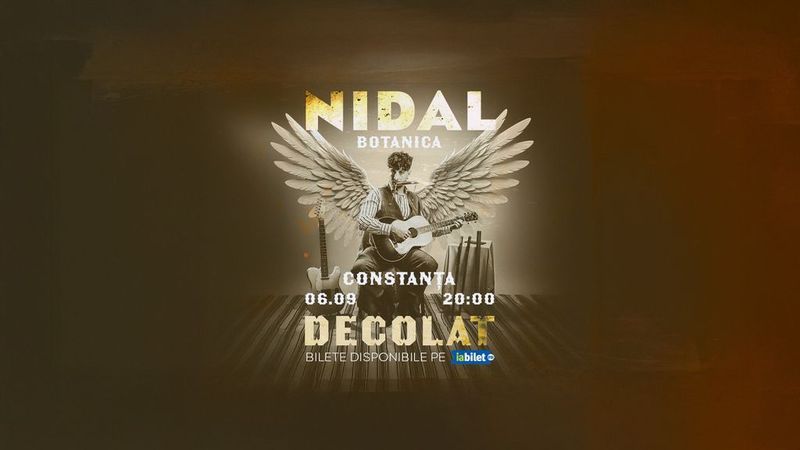 Constanța: NIDAL - „Decolat” Solo Tour