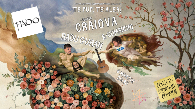 Craiova: „Te pup, te alea!” cu Radu Guran & Camaroni