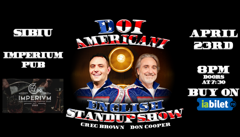 Sibiu: Doi Americani English Standup Show