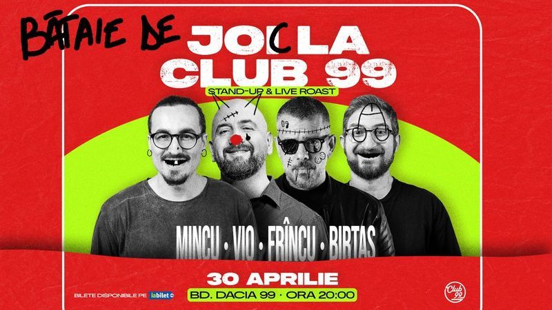 Bătaie de joi cu Mincu, Vio, Frîncu & Birtaș la Club 99