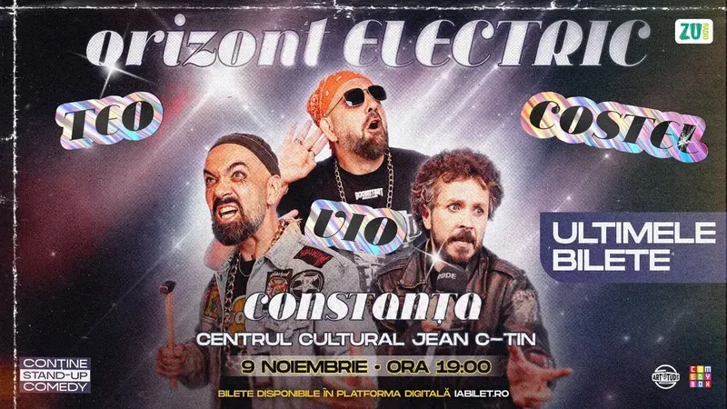 Constanta: Teo, Vio și Costel - Orizont Electric | Stand Up Comedy Show
