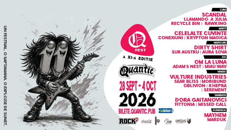 Qfest editia XI 2026 - Abonamente