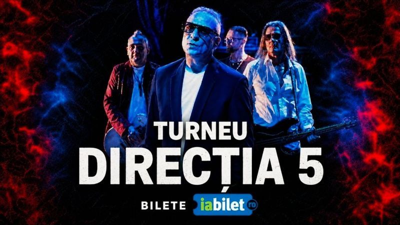 Galati: Concert Directia 5 - Turneu 100% Direcția 5
