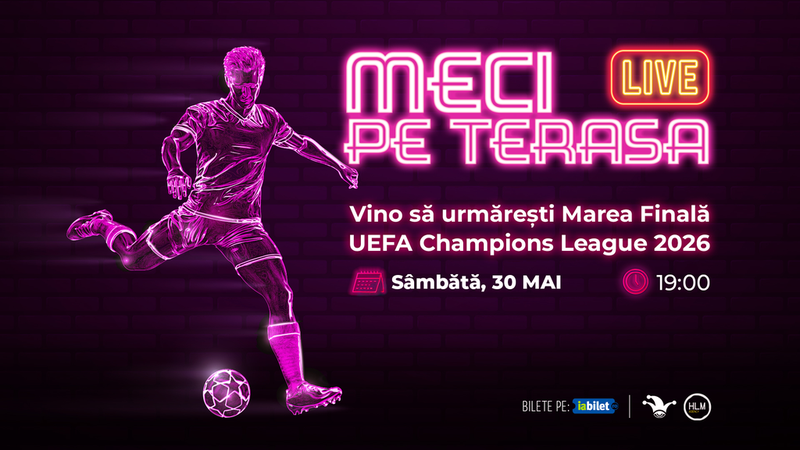 The Fool Terasă: Marea Finală Champions League