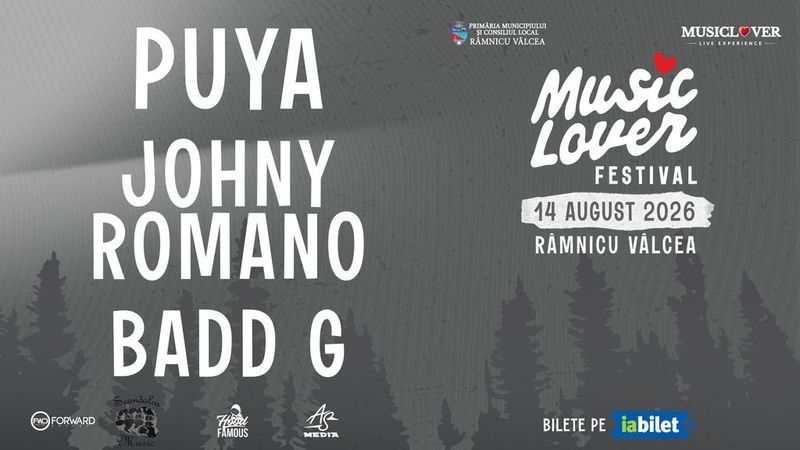 Musiclover Festival – 14 August – Puya, Johny Romano & Badd G
