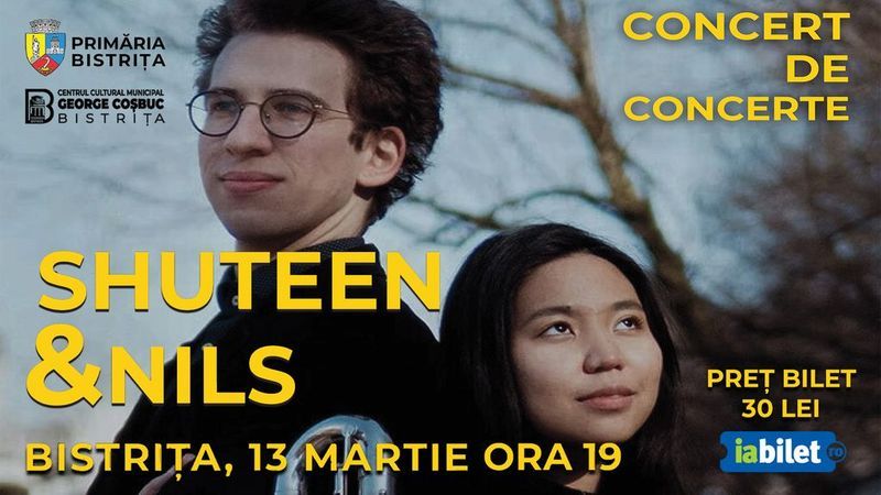 Bistrita: Concert de Jazz - Duo: Nils Kugelmann  (Germania) & Shuteen Erdenebaatar (Mongolia)
