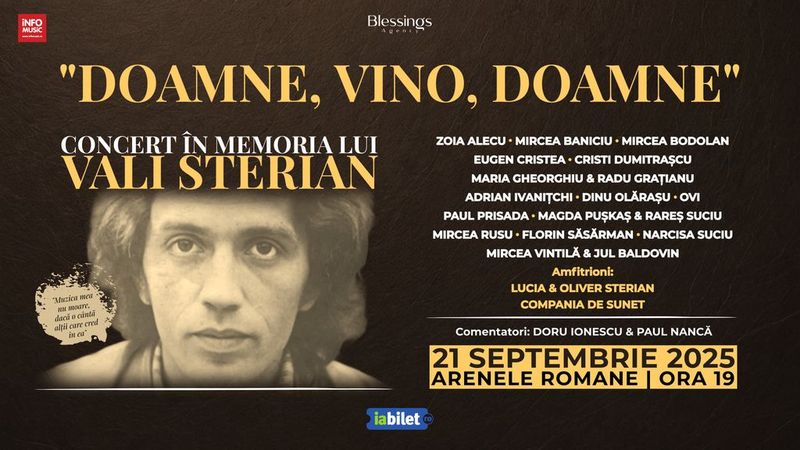 Concert în memoria lui Vali Sterian