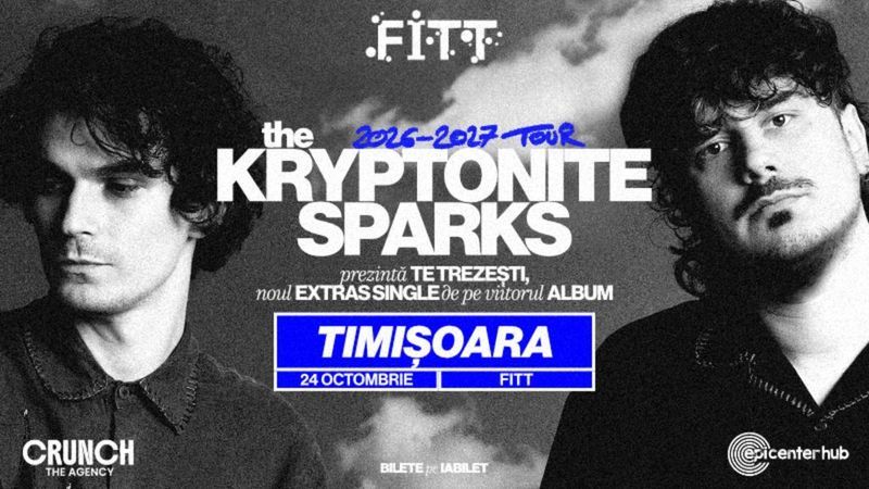 Timișoara: The Kryptonite Sparks • Lansare TE TREZEȘTI •