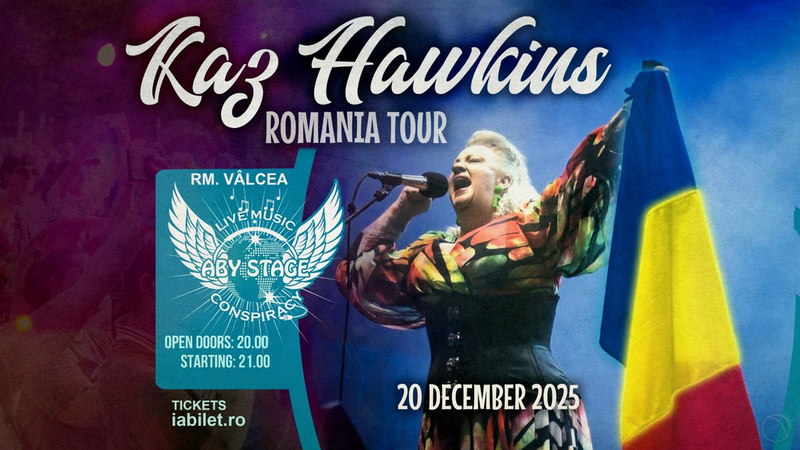 Ramnicu Valcea: Concert Kaz Hawkins