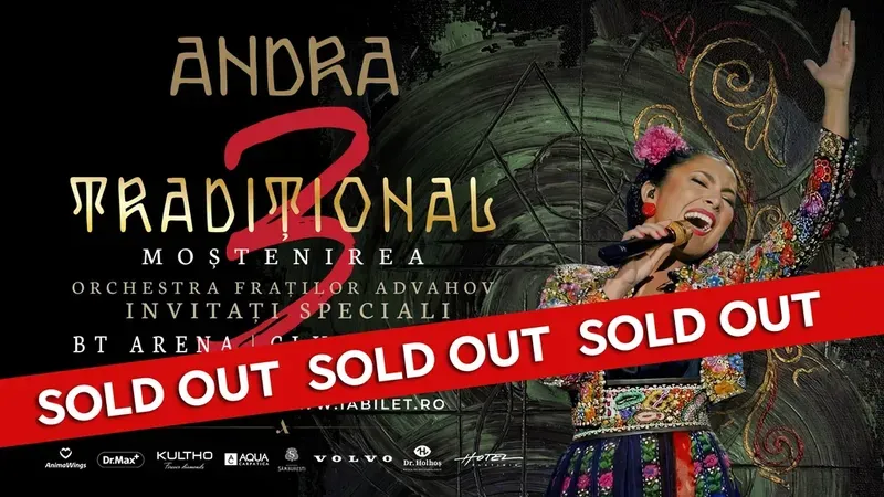 Concert ANDRA la Cluj-Napoca: TRADIȚIONAL 3: Moștenirea - Turneu Național de Folclor