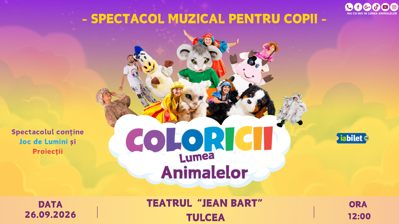 Tulcea: Coloricii și Lumea Animalelor