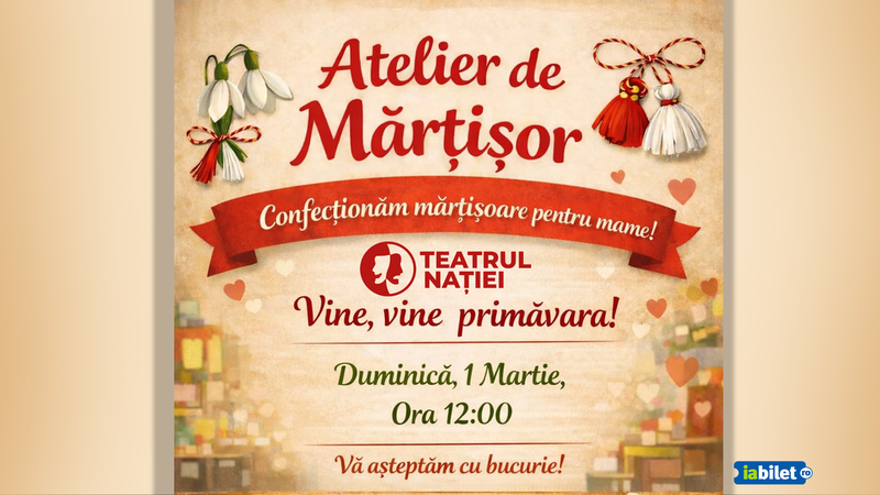 Ploiești: Atelier de mărțișor