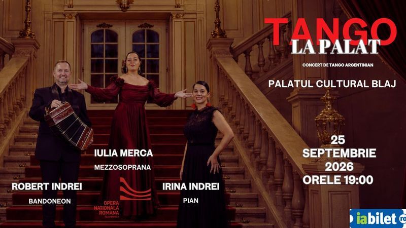 Blaj: Tango la Palat - Concert de tango argentinian