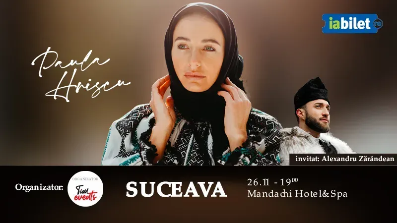 Suceava: Concert de colinde Paula Hriscu: M-o trimis mama la capre!
