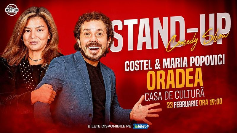 Oradea: Costel și Maria Popovici - Stand Up Comedy Show