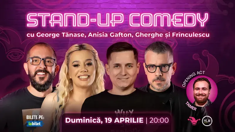 The Fool: Stand-up comedy cu George Tănase, Gherghe, Anisia și Frînculescu