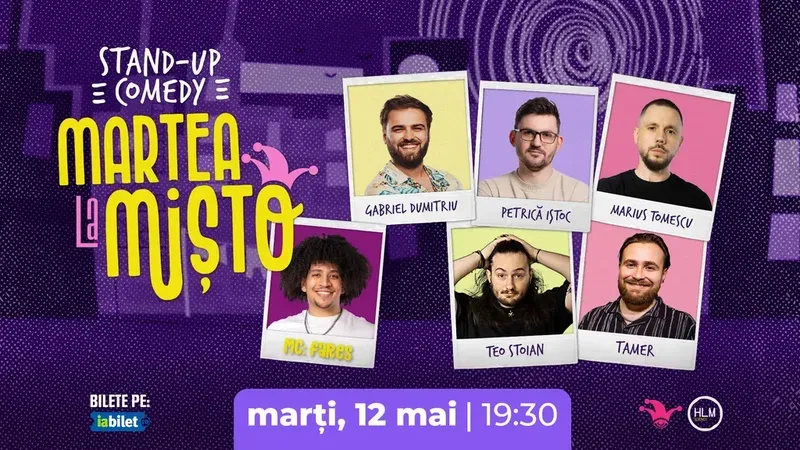 The Fool: Marțea la Mișto cu Gabriel Dumitriu, Petrică Iștoc, Teo Stoian, Marius Tomescu și Tamer