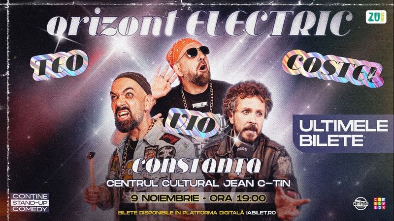 Constanta: Teo, Vio și Costel - Orizont Electric | Stand Up Comedy Show