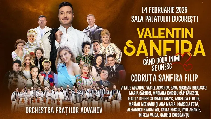 Valentin Sanfira - Când două inimi se unesc