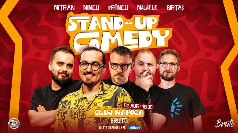 Cluj-Napoca: Mincu, Mitran, Bogdan Mălăele, Dan Birtaș, Dan Frînculescu | Stand Up Comedy Show I