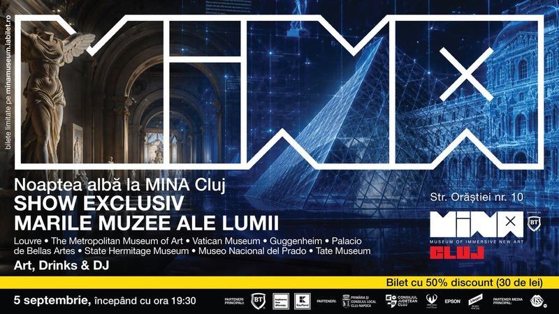 Noaptea albă la MINA Cluj