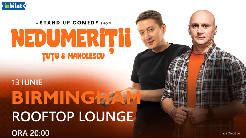 Birmingham: Stand-up Comedy - Dan Tutu & Cristi Manolescu