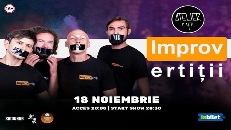 Cluj-Napoca: Show de improvizatie cu trupa Improvertitii