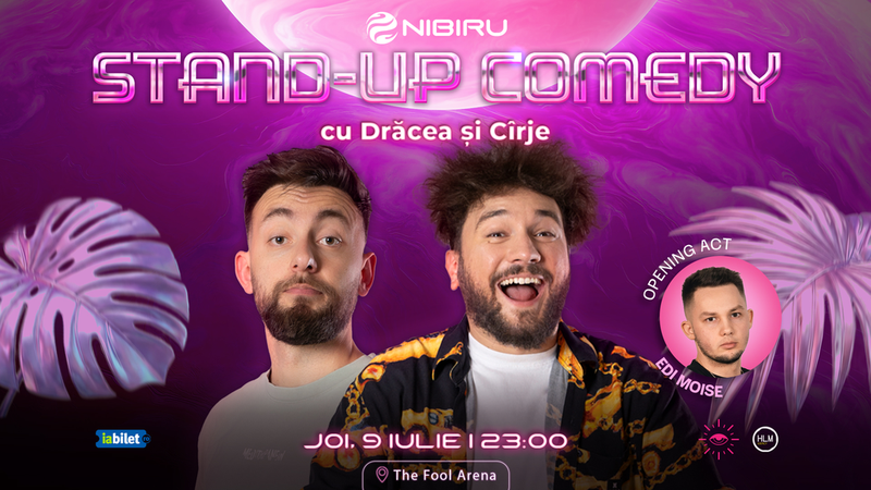 Costinesti: The Fool Arena: Stand-up comedy cu Drăcea și Cîrje