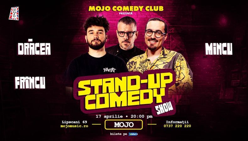 Stand-up Comedy show cu Mincu, Frincu si Dracea